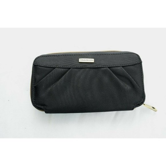 Travelon Bags Travelon Wallet Rfid Blocking Zip Around Safe Id Card